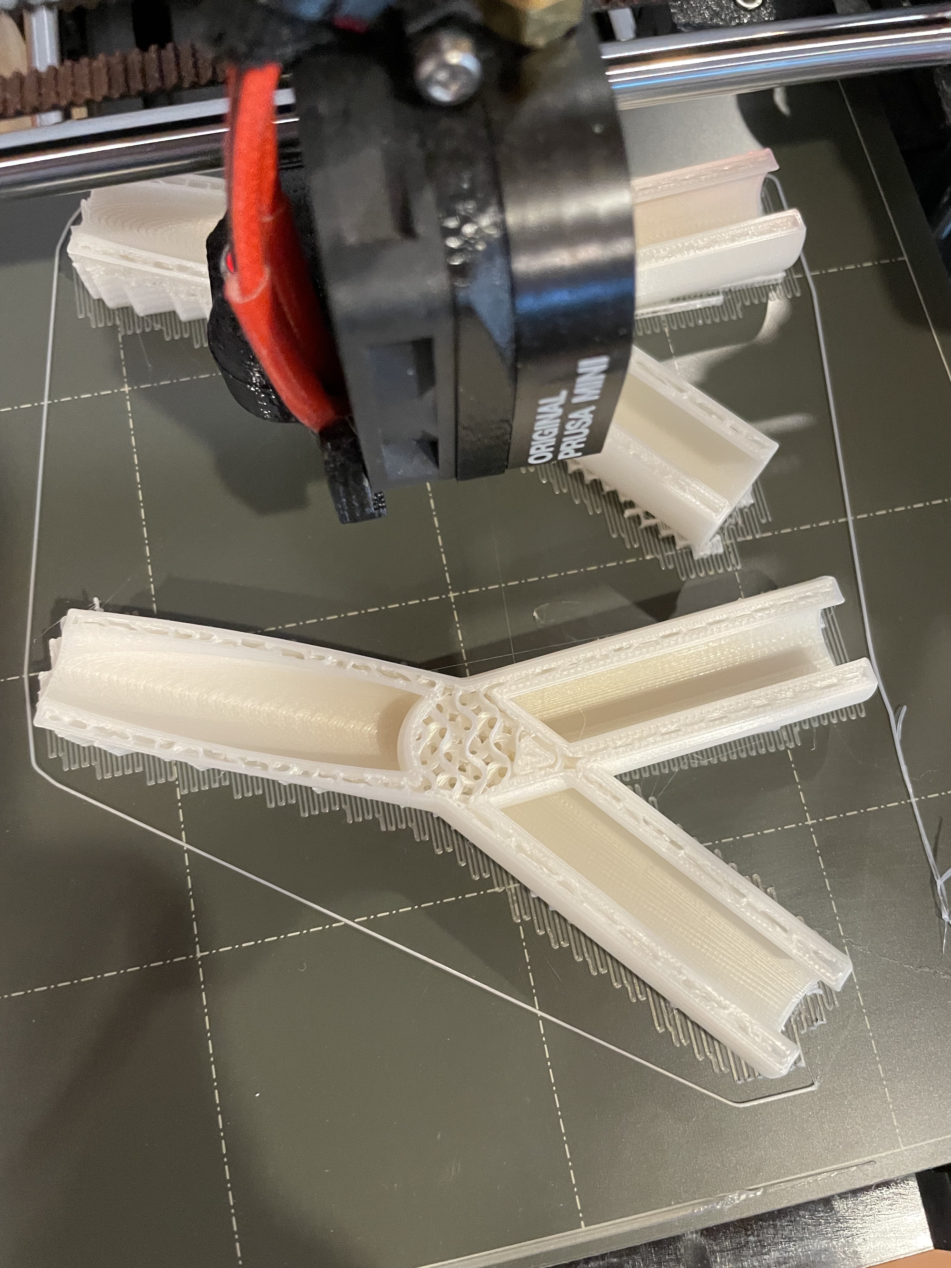 inside polar zonohedron 3d printed connectors